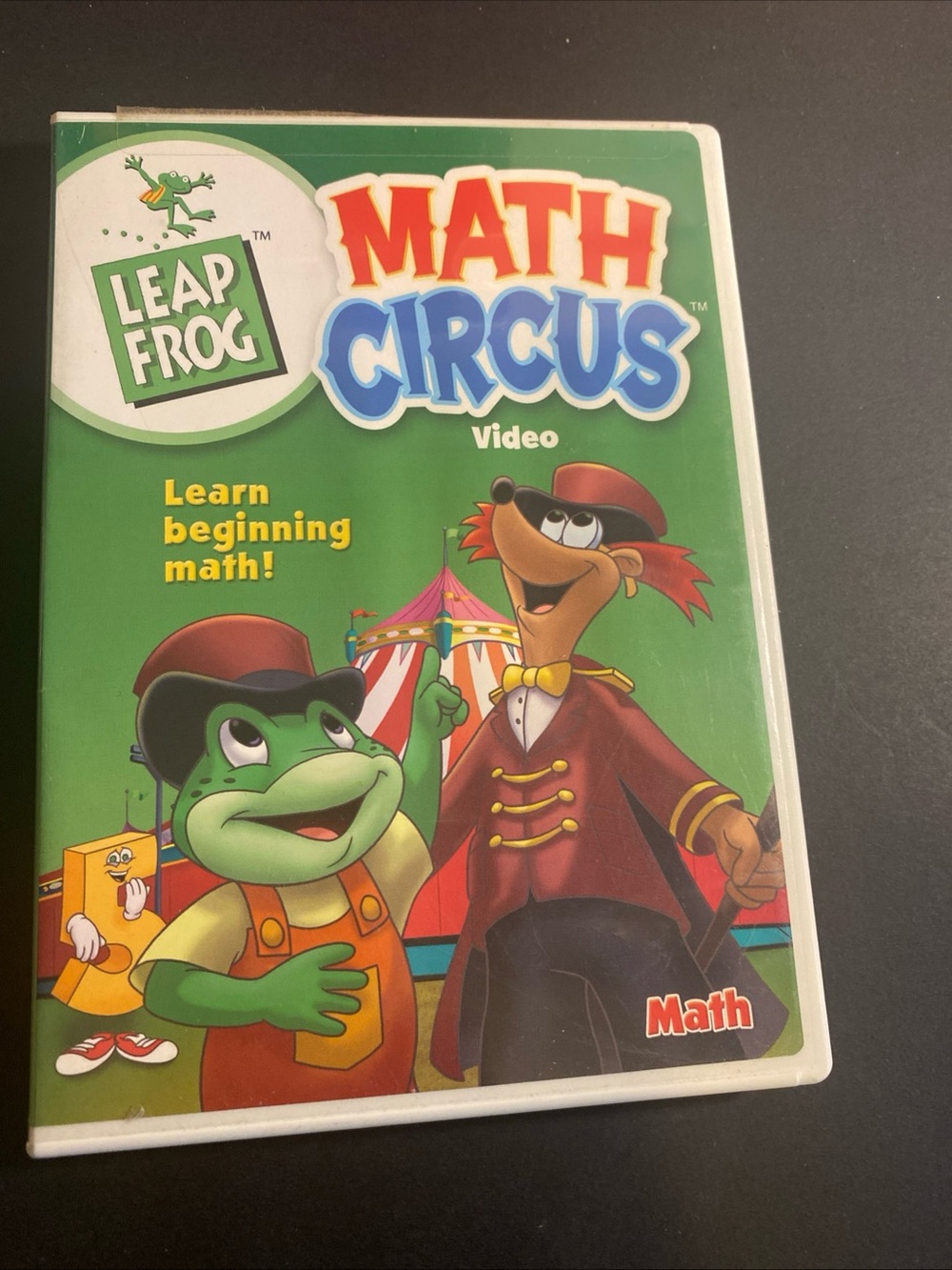Leap Frog Math Circus (2004, DVD, VG)